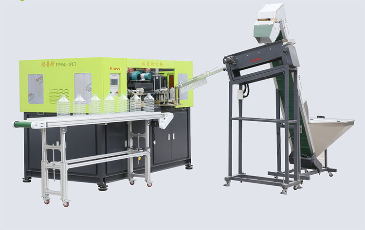 2000 BPH Automatic 2 cavity PET Water Bottle Blow Molding Machine with SMC Rotary Cylinder