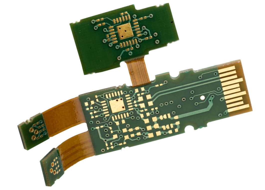 2 4 Layer Rigid Flex Circuit Boards 0.5OZ-6OZ Copper Clad Fr4 Board