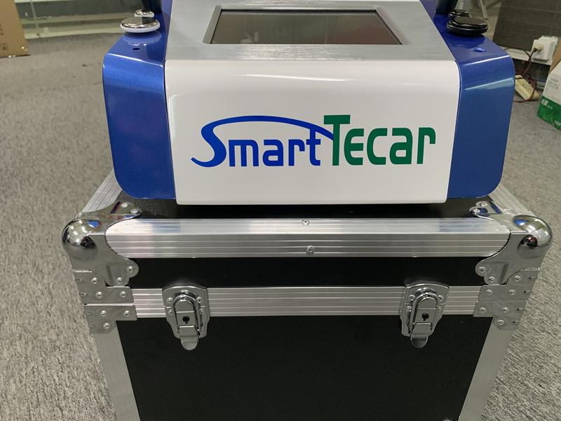 Two Colours Monopolar Rf 448khz Tecar Therapy Machine CET Resistive Energy Transfer