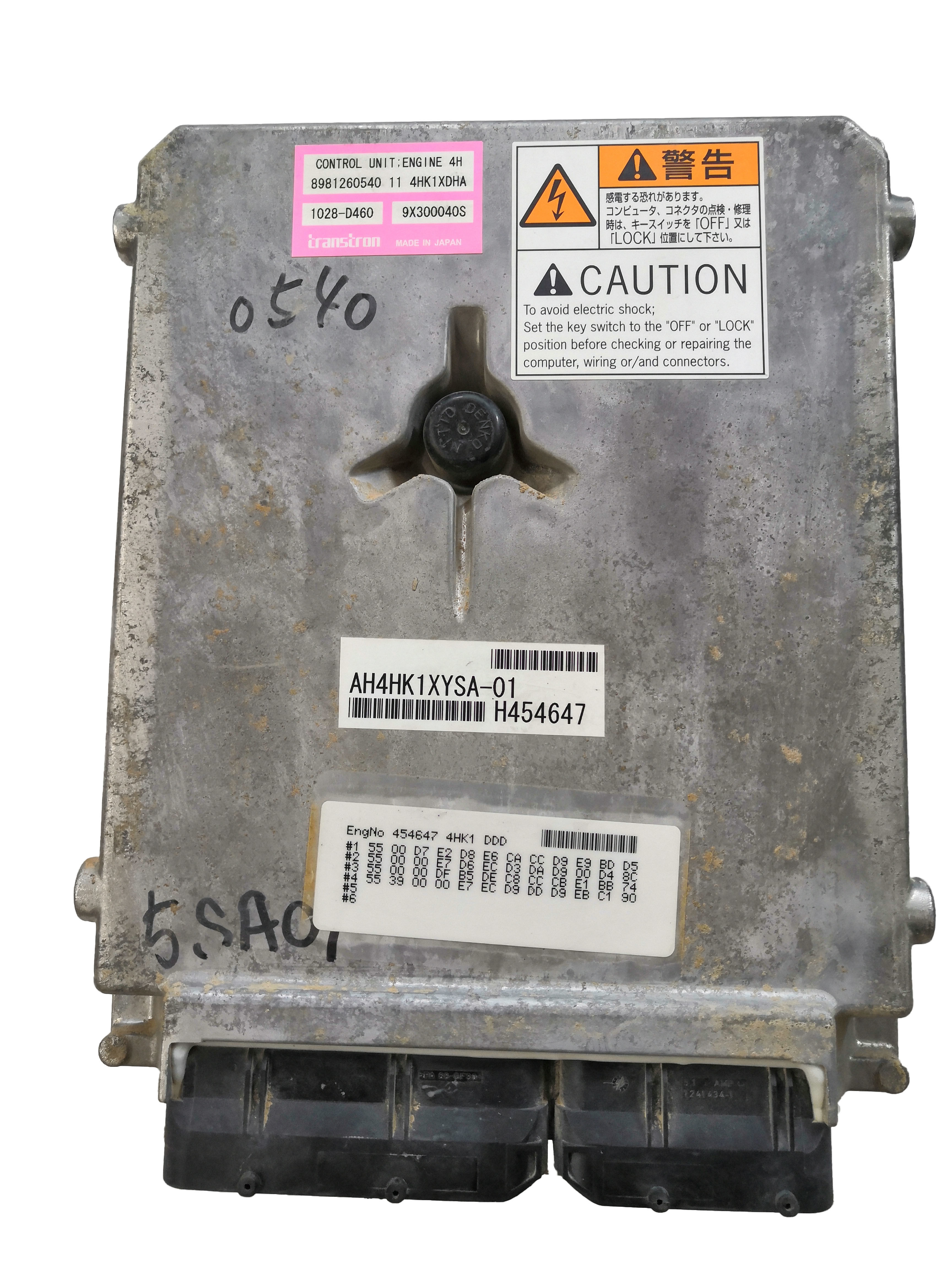 8-98126068-0 8-98080666-0 ISUZU 4HK1 Engine Computer Board