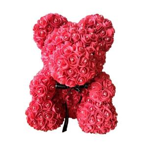 China Wholesale Price 40CM Roses Bear with Diamond for Valentines Day Gift wholesale
