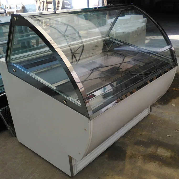 CE R404a Refrigerant 5ft Ice Cream Display Fridge