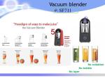 OZEN Vacuum Blender / Vidia Vacuum Blender/ Kuving vacuum blender / Vacuum