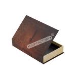 Fashionable Browm Deco Books Box With Luxury Gifts Elegant Style
