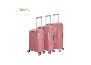 China Wholesale PP Travel Trolley Luggage with Double Spinner Wheels wholesale