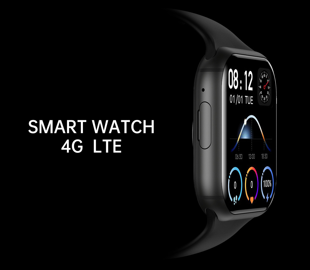 S688 Series 8 9 Android 4G Waterproof Smartwatch With Camera And Wifi