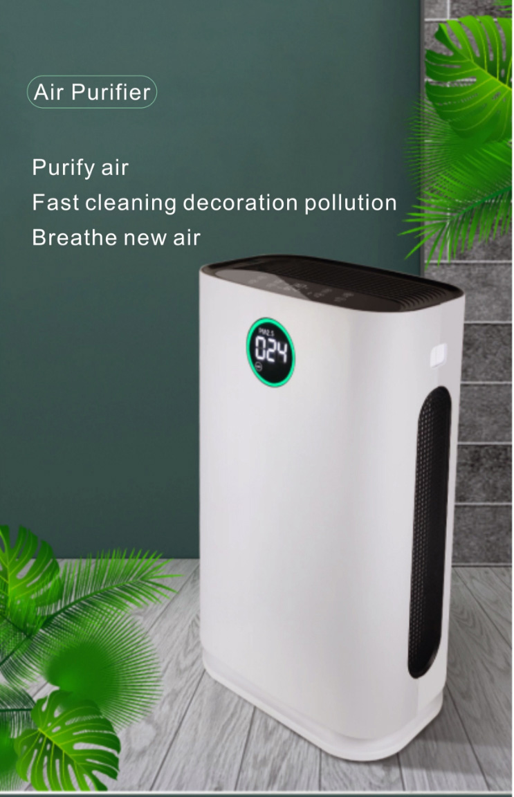 Homefish OEM Luftreiniger Purificateurd Air Purificador De Aire Purificatore Auto UVC Luftreiniger Humidifier WIFI Air Purifier