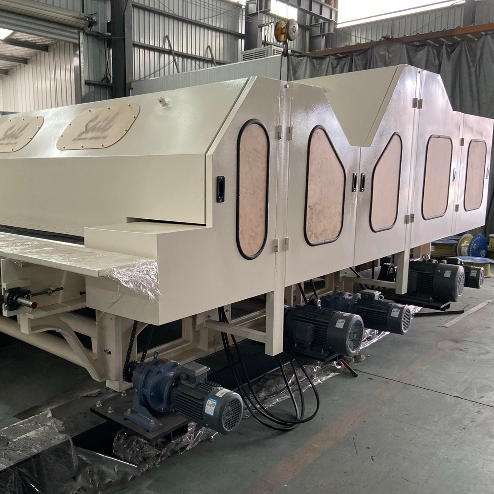 New design high speed textile waste carding machine/nonwoven carding machine