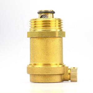 China RoHS Single Ball Air Valve , Brass Auto Air Exhaust Valve wholesale