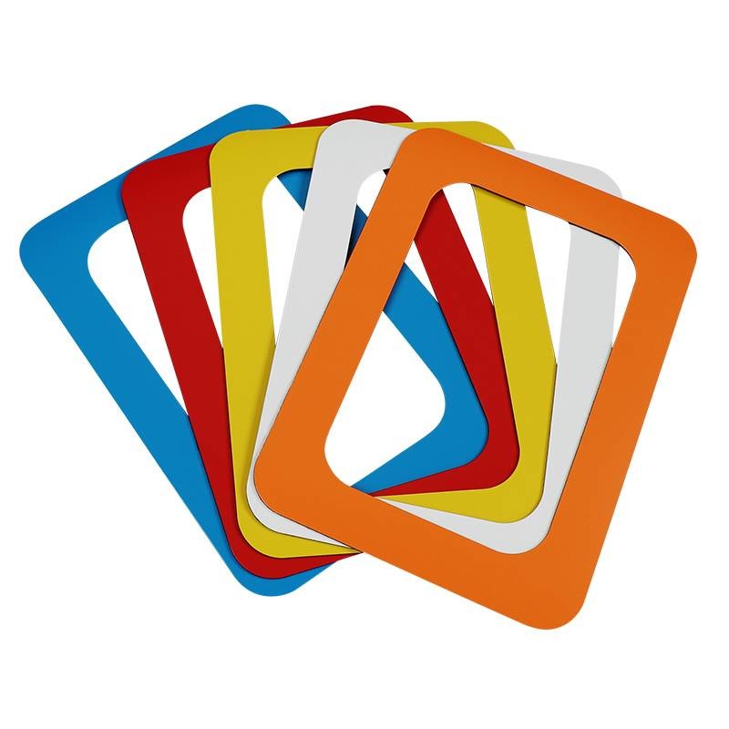 Office Magnetic Photo Frames Document Holder Colorful PVC Picture Frame