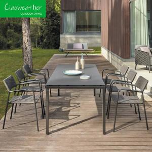 China Modern Patio Furniture Aluminum Diva Armchair for Outdoor Hotel Rope Chair and Garden Leisure wholesale