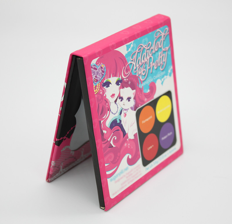 Multicolor Customizable Makeup Palette Magnetic CMYK Printing 36mm Eyeshadow Pans