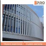 Exterior 4.0mm Aluminum Shutters Louver Shades Powder Coating