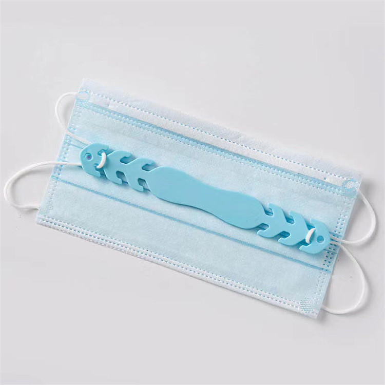 Wholesale high quality adjustable silicon anti slip facemask hooks Relax Ear hook