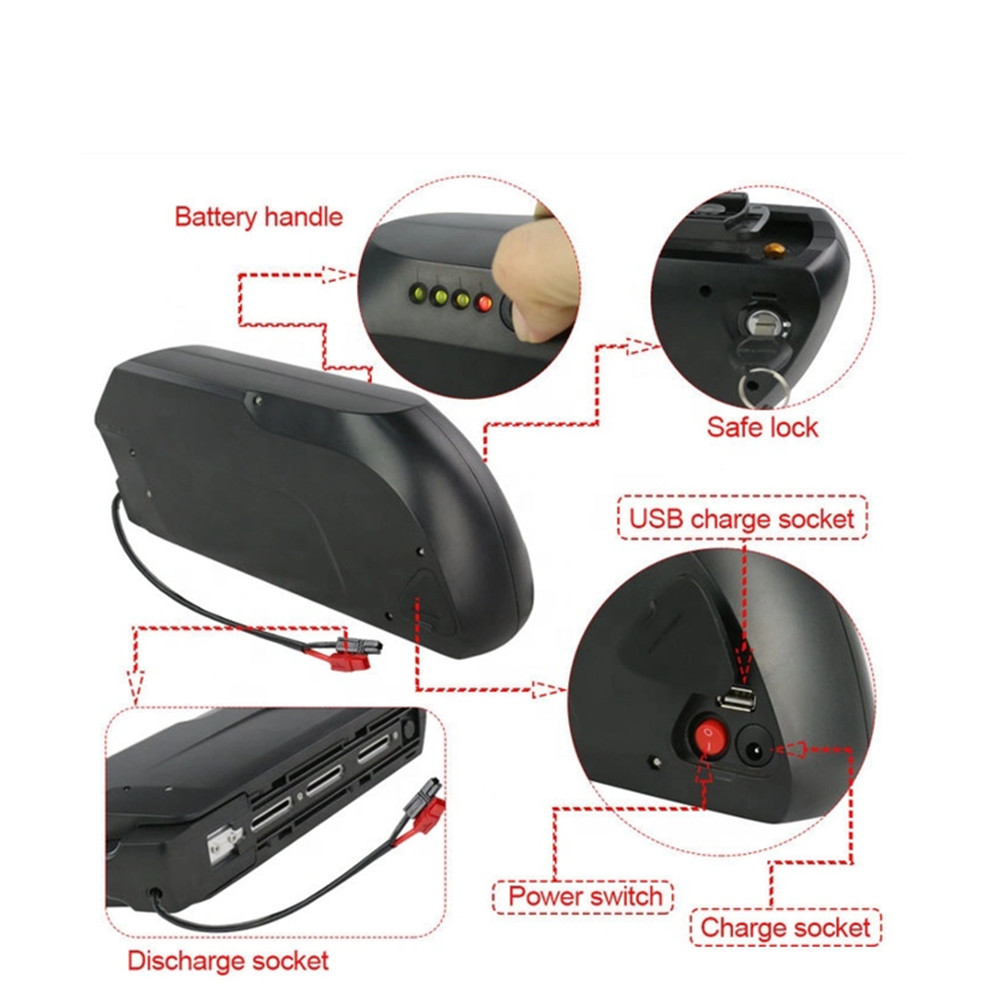 48volt e-bike li ion battery 48v 10.4ah 11.6ah 12.8ah 13.6ah 14ah electric folding bike battery for samebike lo26