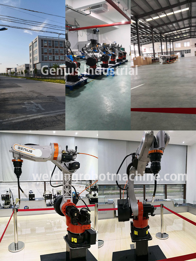 Payload 10kg Reach 1450mm Arc Welding Robot For Stainless Steel Cabinet