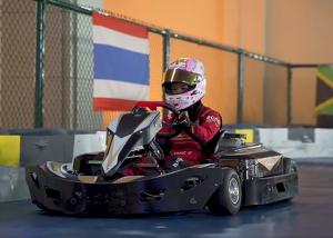China 60AH*2 Battery Operated Indoor Go Karts 3000RPM Length Adjustable wholesale