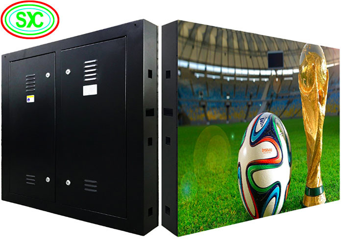 High Resolution P10 full Color Outdoor stadium LED Display 1/4 scanning