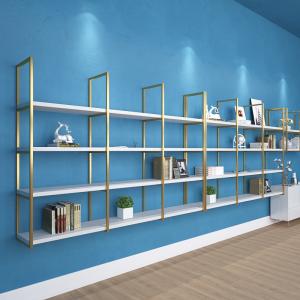 China Interior Decorative Stainless Steel Shelf Rack For Shopping Mall wholesale