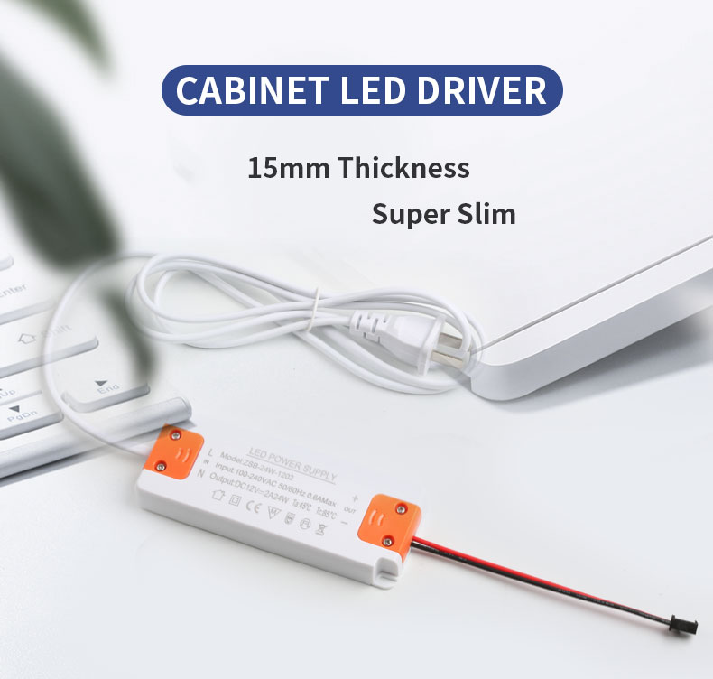 SL Silm 12V 12W/24W/36W/48W/60W LED Lighting Power Supply Driver for Touch Dimmer Switch and More