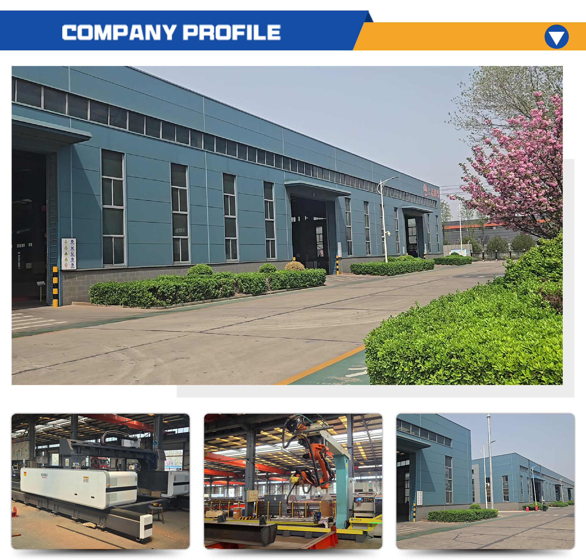 Customized Industrial Steel Buildings Prefabricated Commercial Steel Building Construction