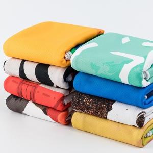 China Double Sided Printing Fast Drying Microfiber Fitness Towel wholesale