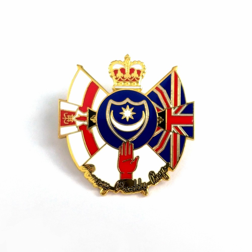 Gold Finish Custom Flag Lapel Pins Hard Enamel Pin Free Artwork Service