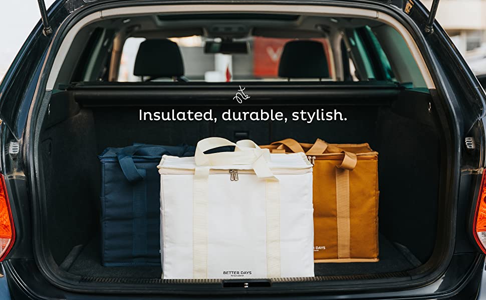 Insulated Reusable Grocery Bag