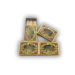 48mm matches Custom Name Logo PrintingBox Matches Wooden White Black Orange Tip