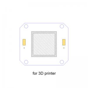 China 20W 385nm UV LED Chips For 3D Printer , High Density 4046 COB LED Chip wholesale
