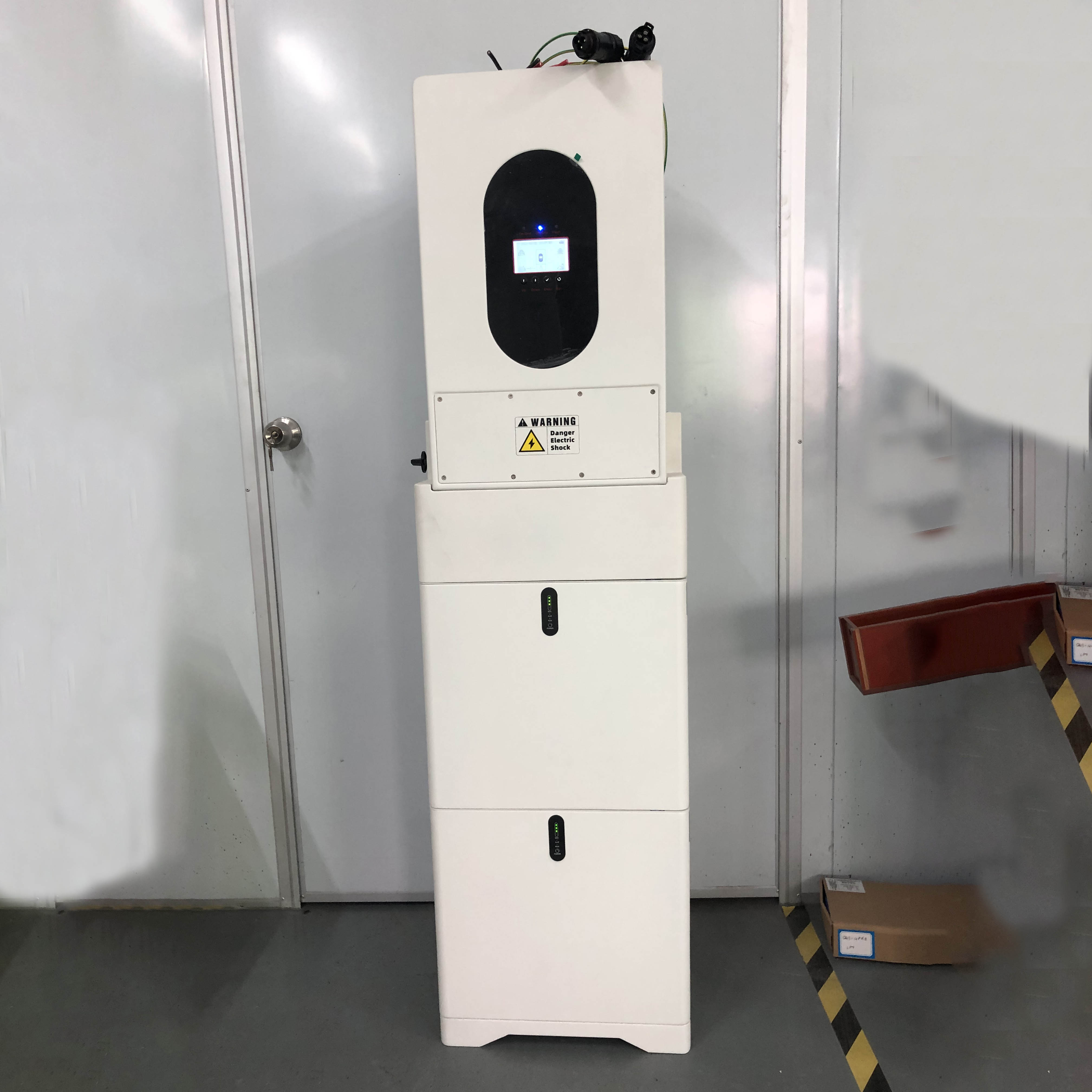 LiFePO4 Battery 10KWh 5KW 51.2V 200Ah All In One Hybrid Inverter Solar Energy Solar Power Storage System