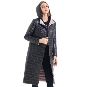 China Hot Sale Best Quality FODARLLOY New winter women's cotton-padded jacket mid-length slim down padded jacket wholesale