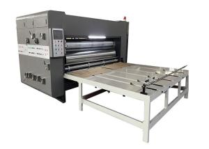 China Semi Auto Die Cut Printer Machine For Carton Manufacturing Plant wholesale