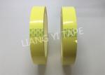 Light Yellow Polyester Mylar Tape Flame Resistant / High Temperature Resistance
