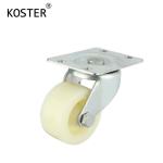 1.5inch to 3inch Furniture Plate Swivel Fat Nylon Caster Load 30kg/40kg/50kg
