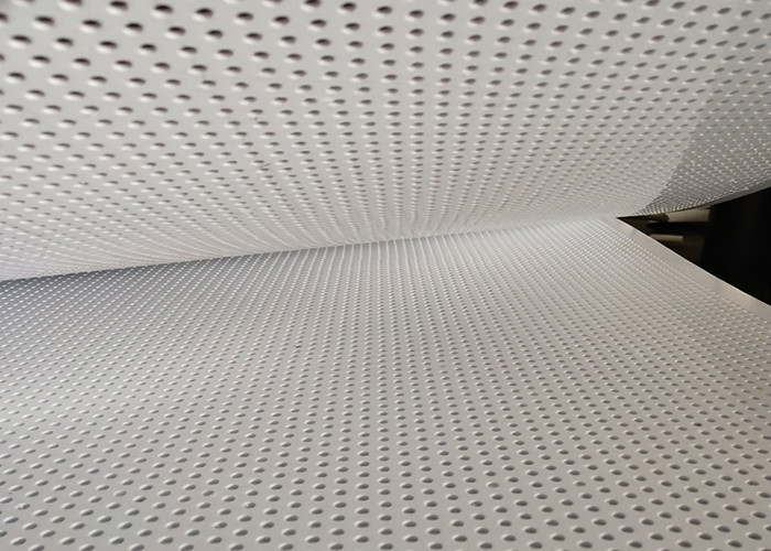 3mm Thickness White Plastic Perforated Sheet For Speaker Grill