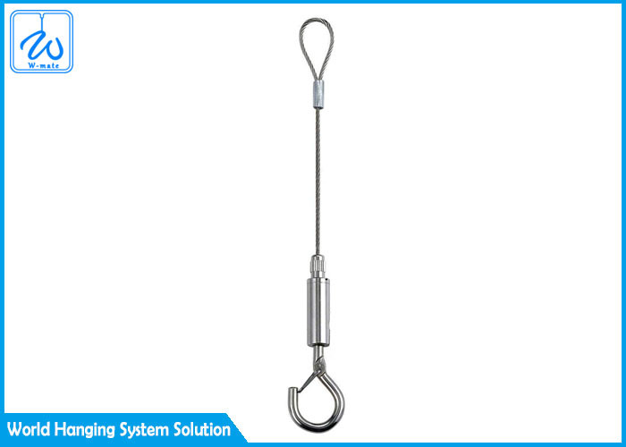 Galvanized Hooks Wire Suspension Hanging Kit For LED Track Lighting