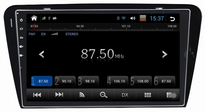 Ouchuangbo GPS sat navi head unit VW Bora 2013 support 4 core canbus AUX USB