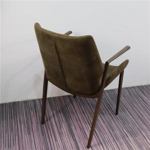 China Modern Metal Wood Frame 62x59x90cm Kitchen Dining Chairs wholesale