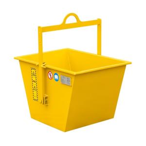 China 150Ltr Hoist Tipping Bucket 390KG Concrete Hoist Buckets wholesale