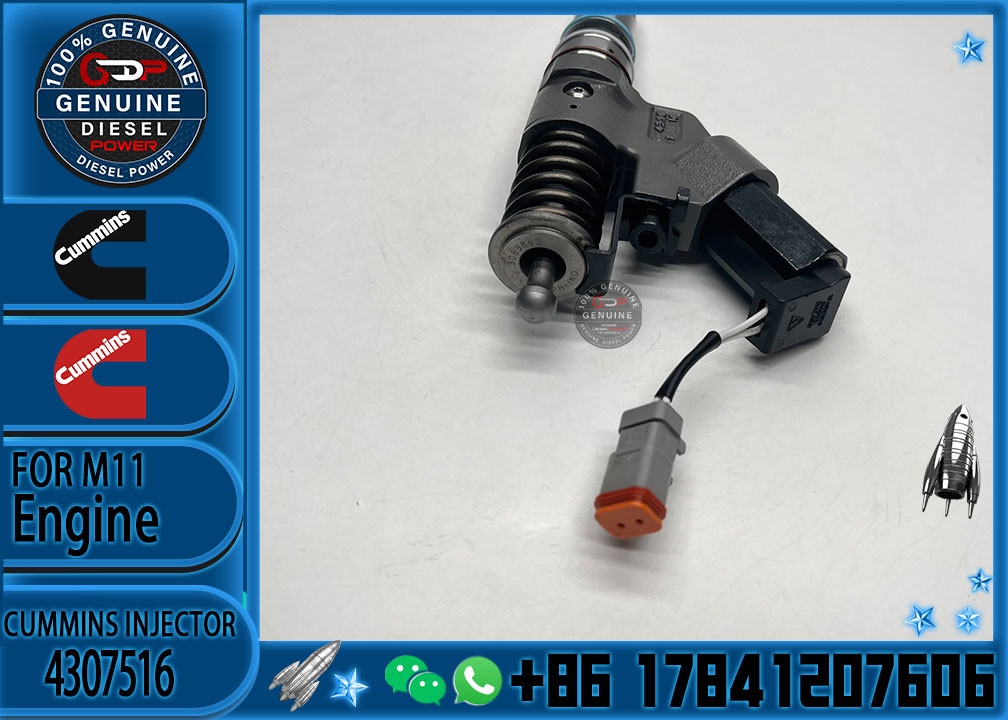Automotive parts M11 Engine N14 Series Engine Common Rail Fuel Injector 4307516 3411691 3087560 3411765 for Cummins