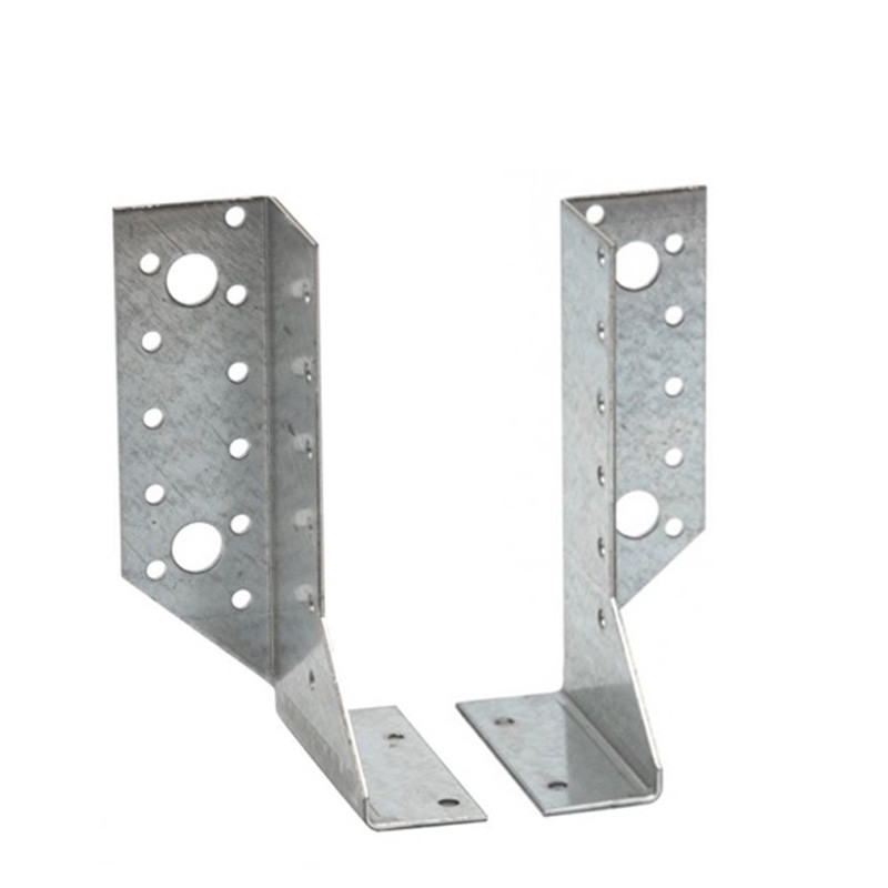 LU26 Light Face-Mount Joist Hanger - Wood Construction Connectors, 20 Gauge Galvanized Steel Brackets, Hurricane Rafter Ties, 2x6, 100 Per Pack