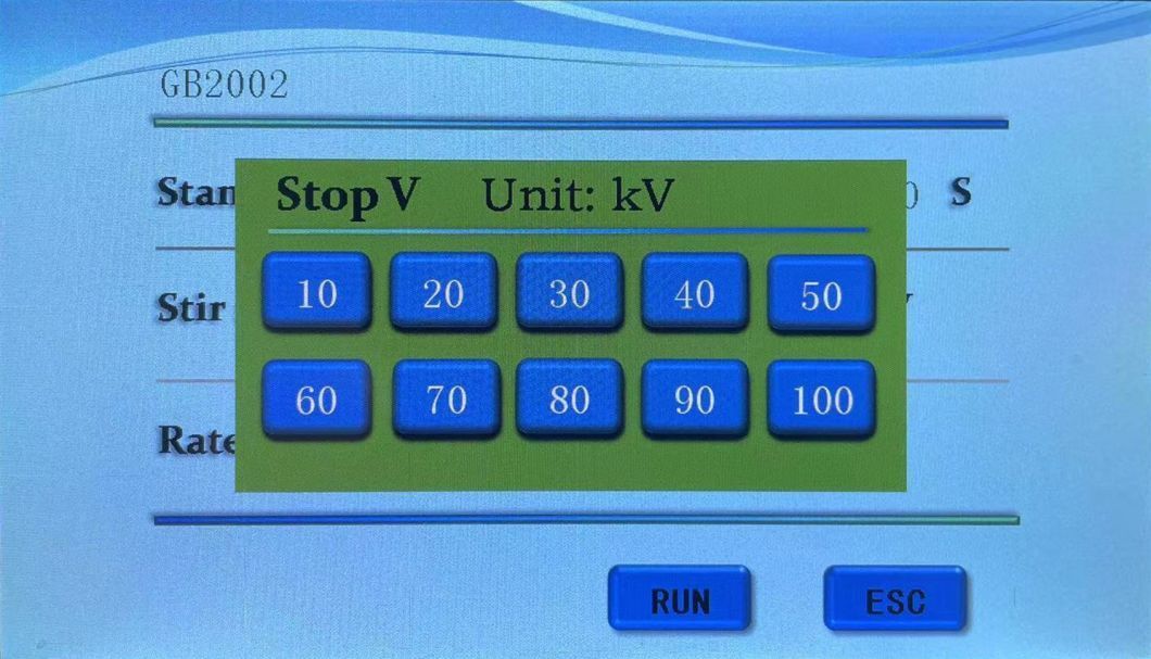 80kv Single Cup Digital Touch LCD Transformer Oil Dielectric Strength Tester
