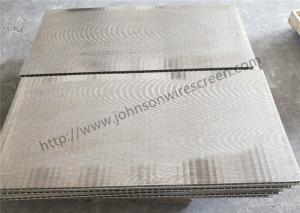 China No Frame Panel Johnson Wedge Wire Screens wholesale