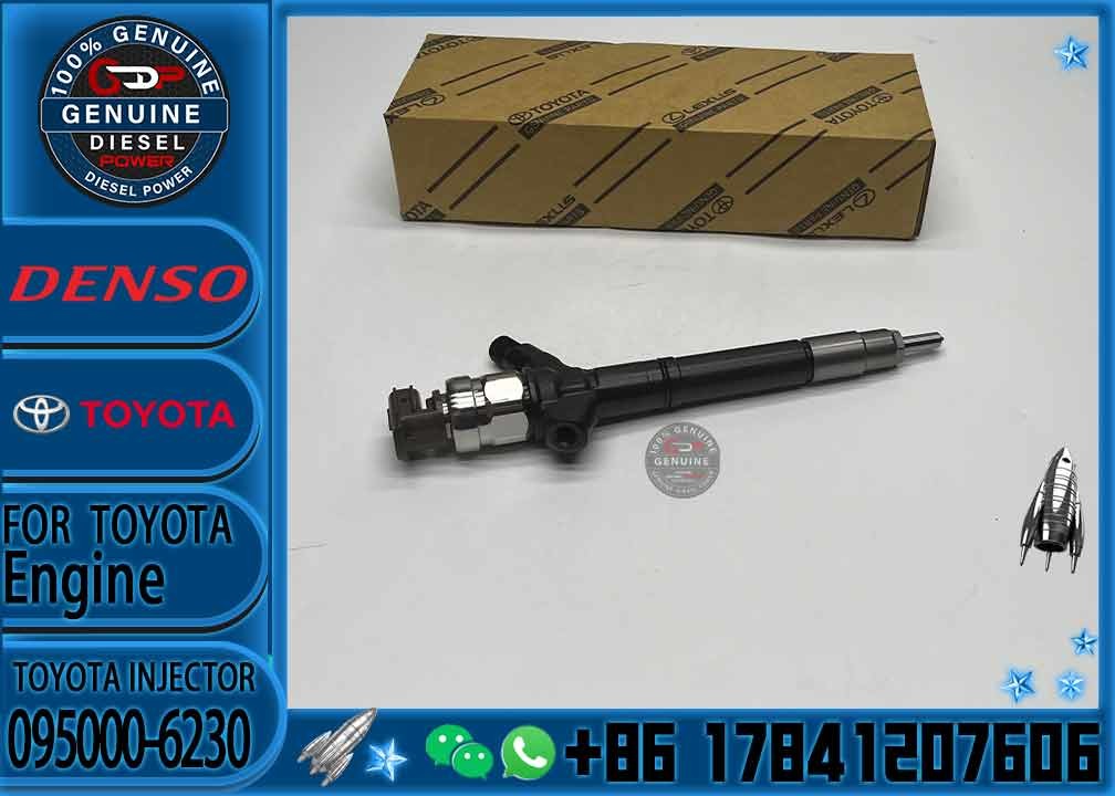 Auto Parts Injector 095000-6230 095000 6230 Diesel Engine Injection 0950006230 for Toyota Injector