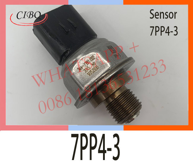 7PP4-3 Fuel Pressure Sensor Switch 344-7391 For Excavator parts C7