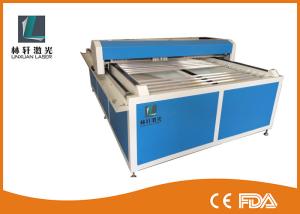 China Flat Bed Glass Tube CO2 Laser Engraving Cutting Machine For Wooden Arts / Crafts wholesale