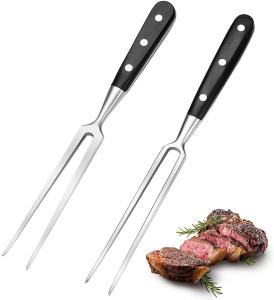China 12 Inch Steak Stainless Steel BBQ Fork for Kitchen Roast Grill wholesale
