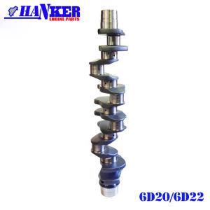 China Mitsubishi 6D22 6D20 Excavator Diesel Engine Crankshaft Assembly ME999368 wholesale