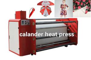 China Rotary Transfer 1.8m Calender Printing Machine For Fabric wholesale